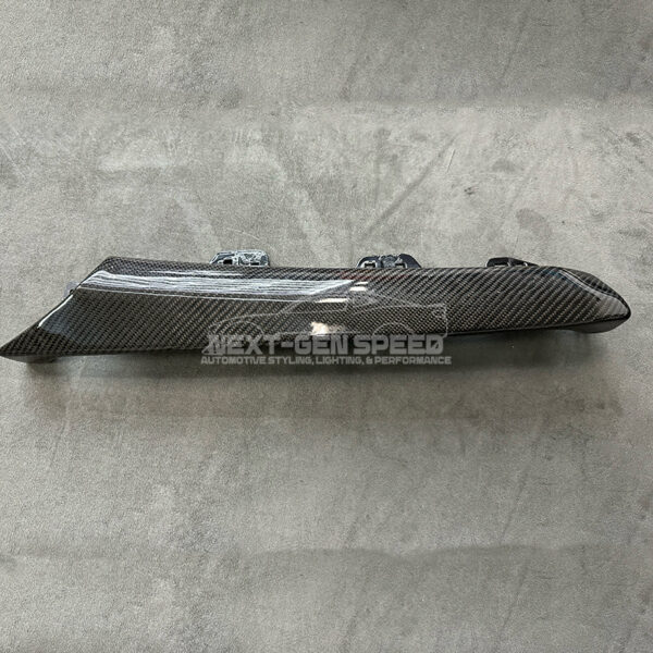 Second image of C8 Corvette Carbon Fiber Interior Climate Control Console Replacement | Next-Gen Carbon