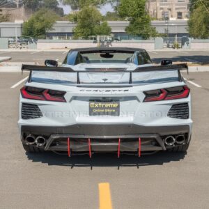 C8 Corvette Stingray Carbon Fiber High Wing Winglets
