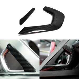 2014-19 C7 Corvette Carbon Fiber Side Console Trim Covers