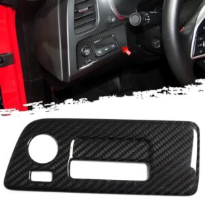 2014 - 19 C7 Corvette Carbon Fiber Headlight Switch Trim Cover