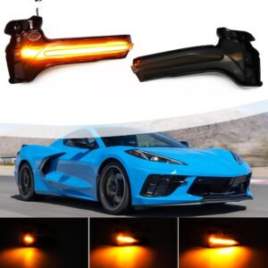 C8 Corvette Stingray / Z06 Side Mirror LED Sequential Turn Signal Upgrade