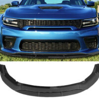 charger widebody front splitter carbon