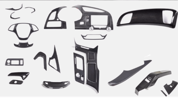 C7 Corvette Carbon Fiber Interior Trim Cover Kit | 2014-19 Corvette C7