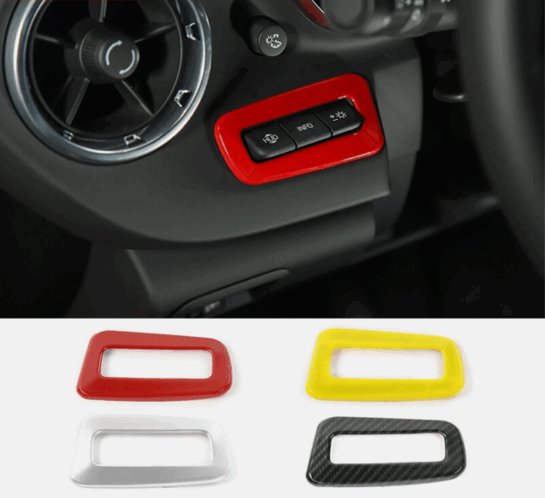 2016 - 24 Camaro Heads Up Control Trim Cover | Carbon Fiber / Colored | LT/RS/LT1/1SS