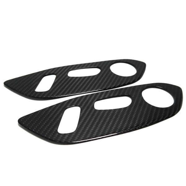 C8 Corvette Carbon Fiber Side Seat Control Trim Cover | Next-Gen Carbon