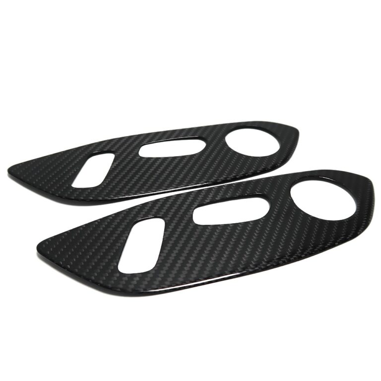 2020-2024 C8 Corvette Carbon Fiber Side Seat Control Trim Cover | Next-Gen Carbon