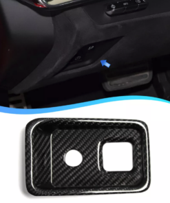 C8 Corvette Carbon Fiber Parking Break Surround Trim Cover