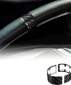 C8 Corvette Steering Wheel Carbon Fiber Top Strip Trim Cover