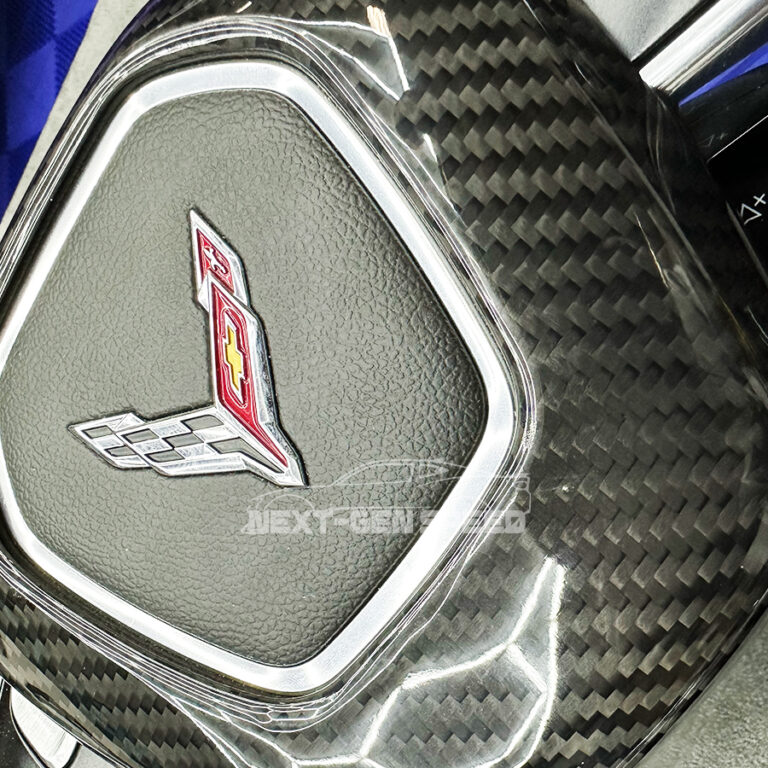 Steering Wheel Z Button Cover Replace For Corvette C8 Z06 Stingray Z51 2020-2023