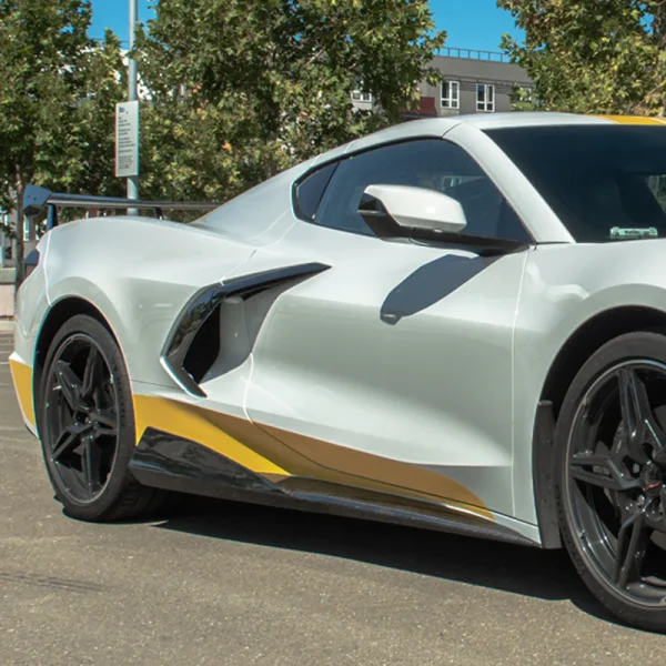 Second image of C8 Corvette Stingray Carbon Flash 5VM Side Skirts