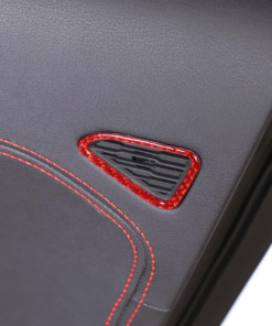 C8 Corvette Soft Carbon Fiber Door Mic Trim Covers