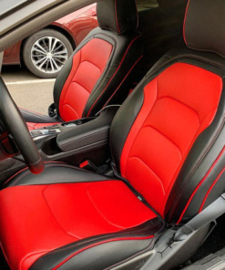 Two-Tone Convertible Leather Seat Covers | 2016 - 2023 Chevy Camaro
