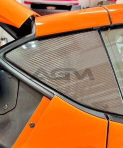 C8 Corvette Carbon Fiber Quarter Window B Pillar Cover | 2020 - 2023 C8 Corvette