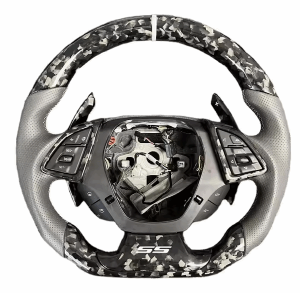 2016-24 Camaro Custom Carbon Fiber Steering Wheel (Complete/Heated) | Next-Gen Carbon