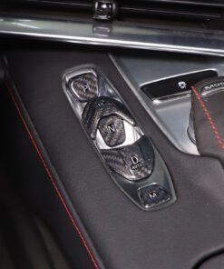 2020-2023 C8 Corvette Carbon Fiber Transmission Control Button Covers | Next-Gen Carbon