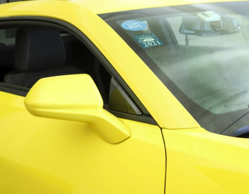 2016 - 23 Camaro Hydro-Carbon Fiber Exterior A Pillar Door Trim Covers