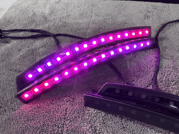 c7 corvette rgb smoked side markers