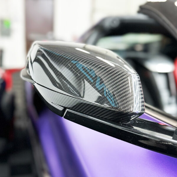 C8 Corvette Stingray / Z06 / E-Ray Carbon Fiber Mirror Replacements