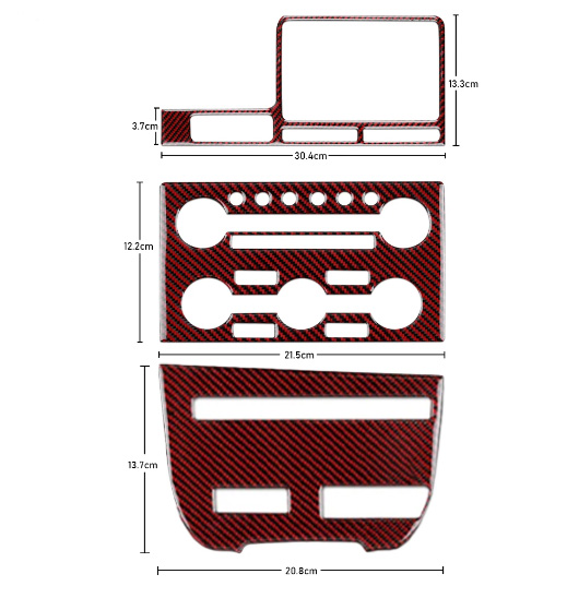 Second image of 2008 - 16 Nissan GTR R35 Carbon Fiber Central Control Trim Kit | Next-Gen Carbon