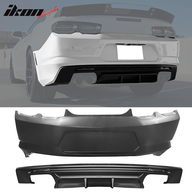 2017 camaro ss rear shop bumper