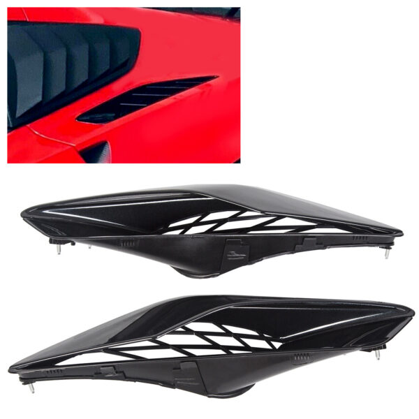 2014 - 19 C7 Corvette Carbon Flash Rear Quarter Vents (Set)