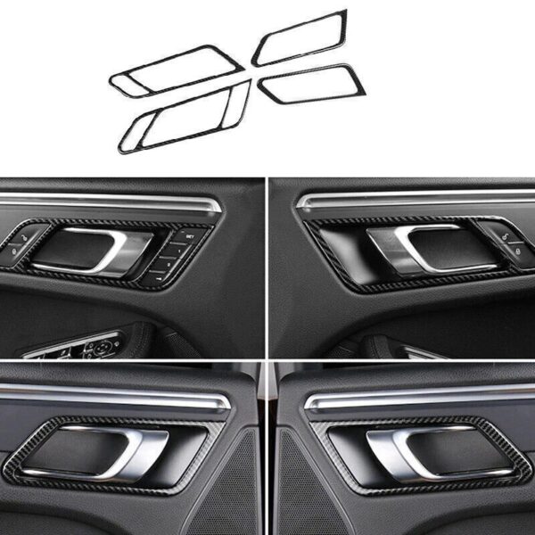 2014 - 21 Porsche Macan Carbon Fiber Interior Door Handle Trim