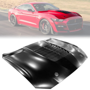 2018 - 24 Mustang GT500 Style Front Aluminum Hood