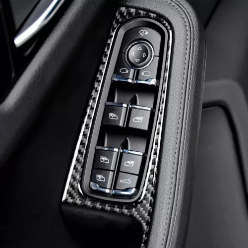 2014 - 21 Porsche Macan Carbon Fiber Interior Window Switch Panel Trim