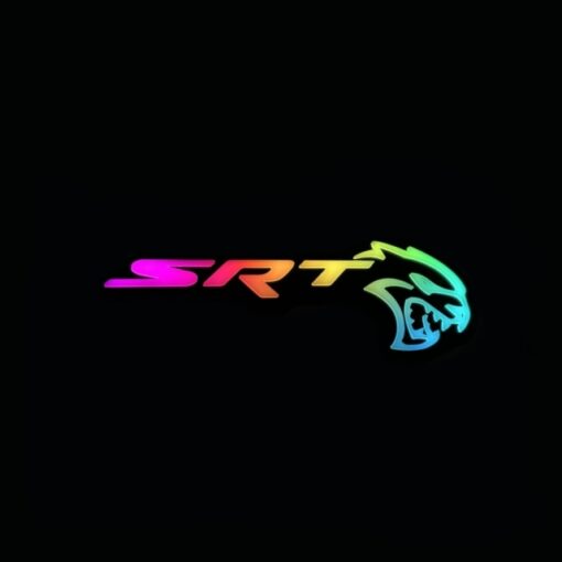 Second image of SRT Hellcat LED RGB Flow Series Logo Badge - Lighting Trendz