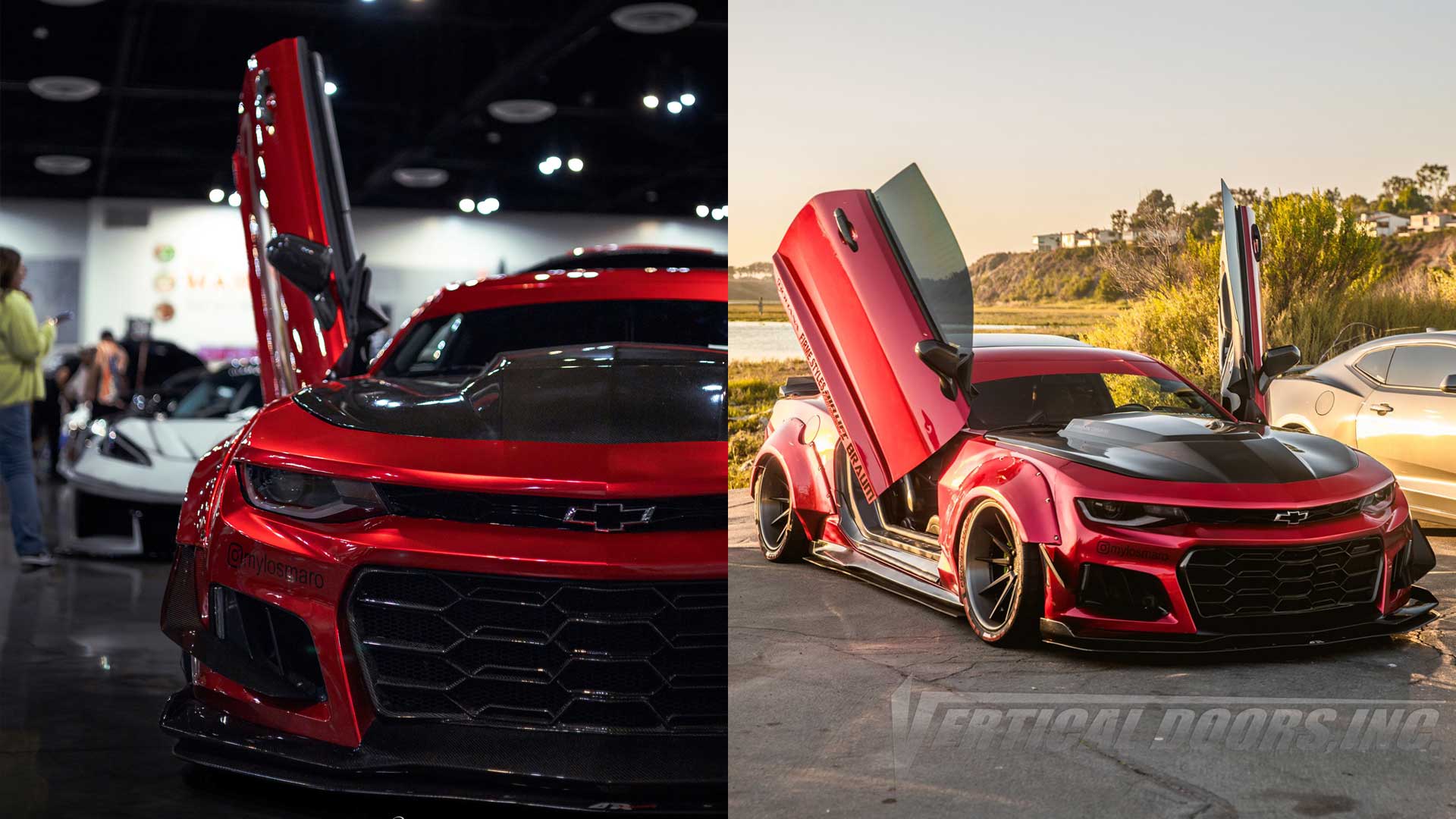 Second image of 2016 - 2024 Chevy Camaro Vertical Doors Kit