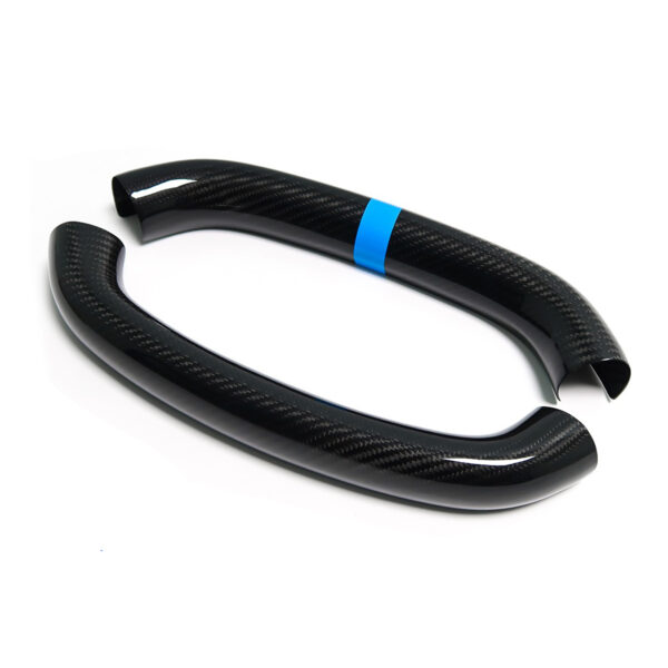 Second image of C8 Corvette Real Carbon Fiber Steering Wheel Conversion Cover Kit | Stingray / Z06