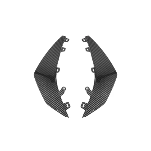 Second image of C8 Corvette Z06 Z07 Carbon Fiber / Carbon Flash Front Canards