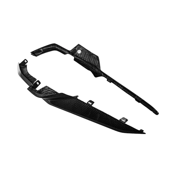 Second image of Corvette C8 Z06 / E-Ray Carbon Fiber Grille Bezel Inserts