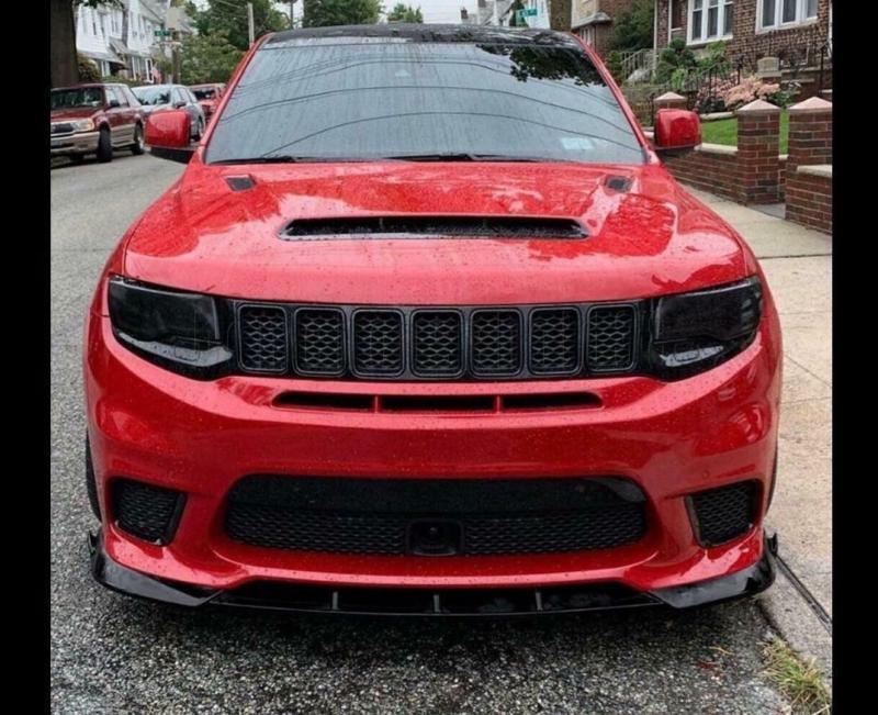 2017 - 2021 Jeep Grand Cherokee SRT / Trackhawk Front Splitter Lip ...