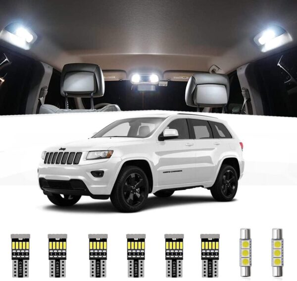 2011 - 20 Grand Cherokee Interior LED Light Replacement