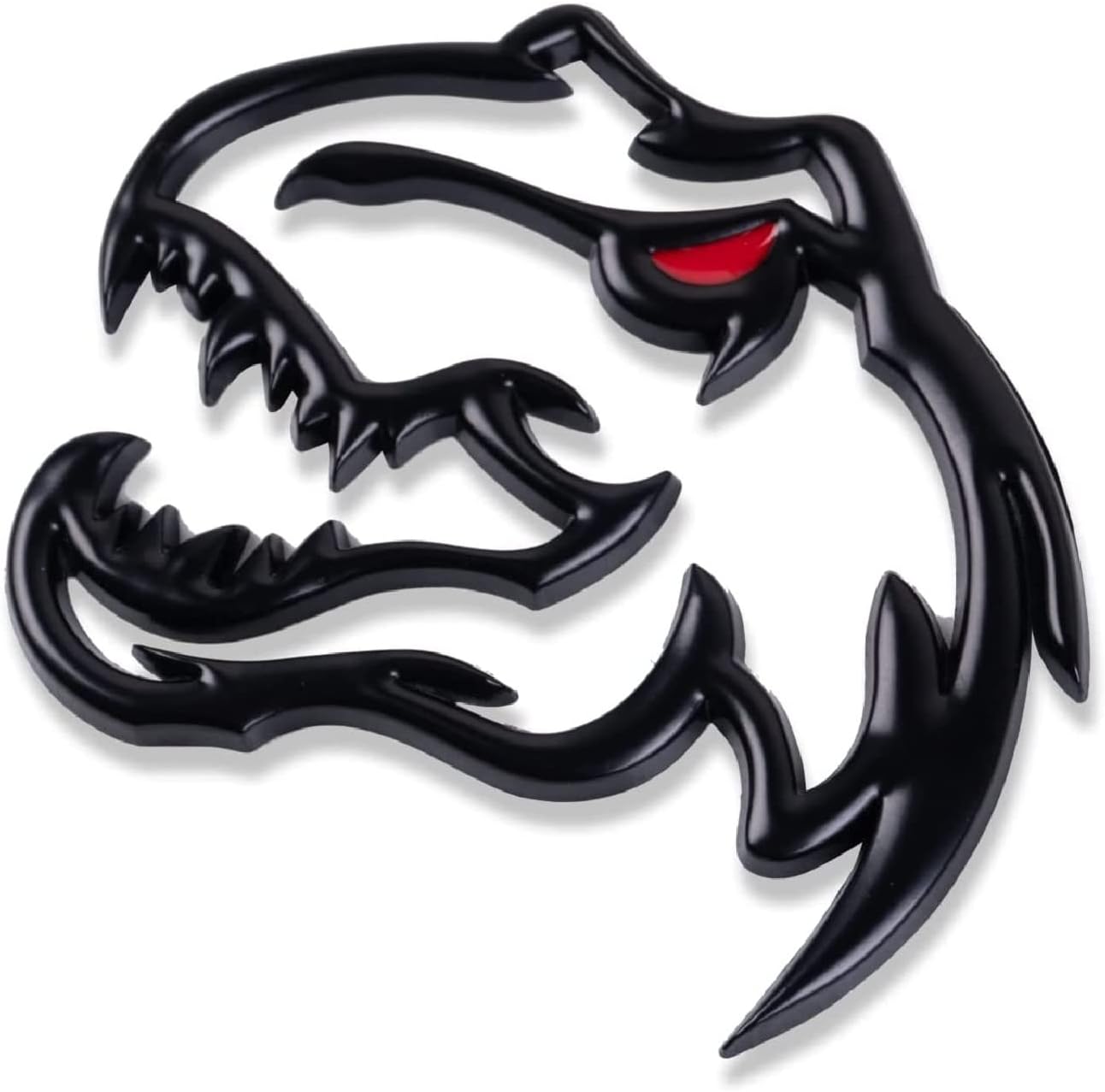 Black Panther Tesla Emblem Decals (Front + Back) – Tesla Emblems