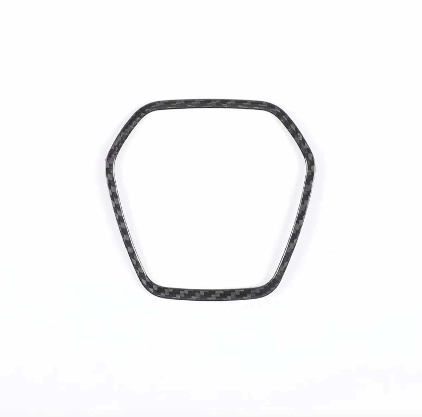 CheroCar Carbon Fiber Grain Steering Wheel Center Cover Trim For Dodge Charger/Challenger (2015-2020) – ABS Plastic