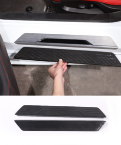 2020 - 24 C8 Corvette Carbon Fiber Door Sill Covers | Next-Gen Carbon