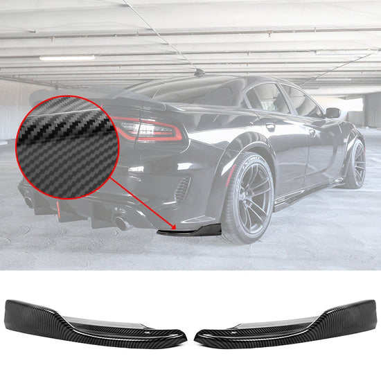 2015 - 24 Charger Widebody Rear Diffuser Extensions Aprons