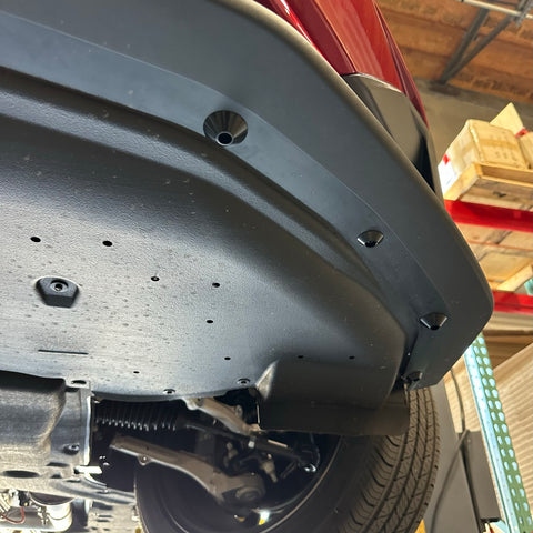Second image of 2024+ Ford Mustang GT/ECO Splitter Guards