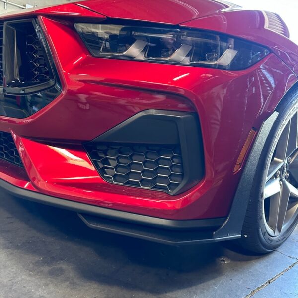 2024+ Mustang S650 GT/ECO GT500 Style Splitter Winglets and Fender Extension