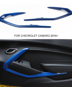 2016-24 Camaro Red / Blue Interior ABS Door Surround Trim Bezel Cover