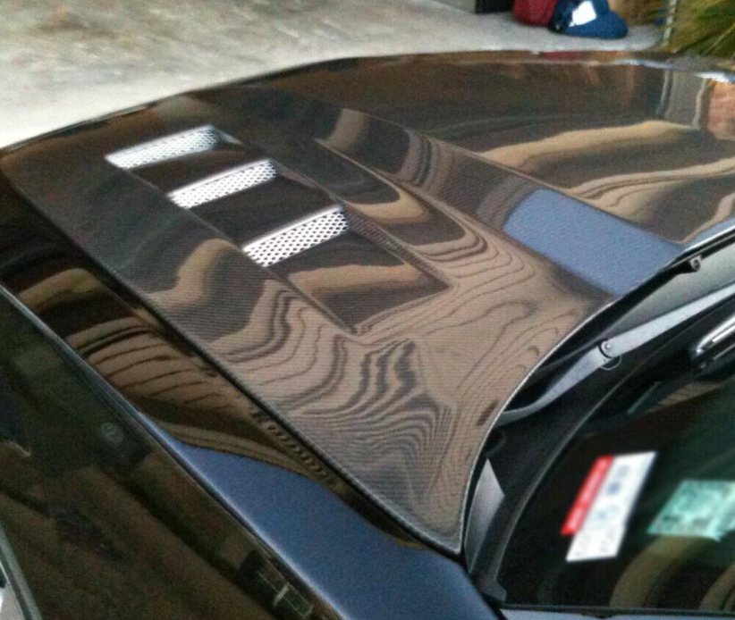 2010 - 15 Camaro TS-1 Heat Extractor Style Carbon Fiber Hood - Next-Gen  Speed