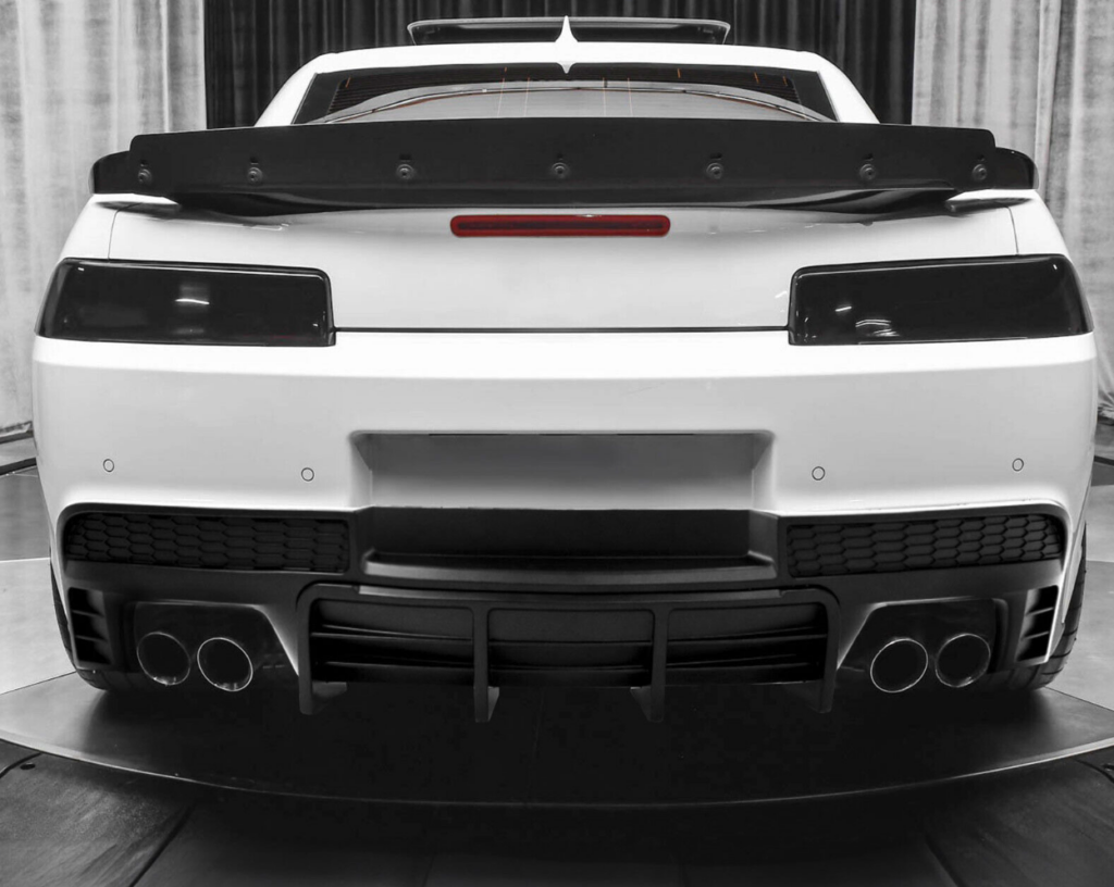 2014-15 camaro quad tip rear diffuser