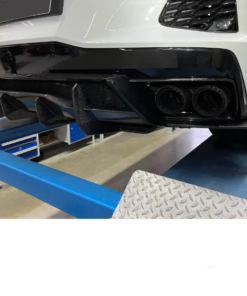 2020-23+ C8 Corvette Stingray Carbon Fiber Rear Lower Valence Diffuser