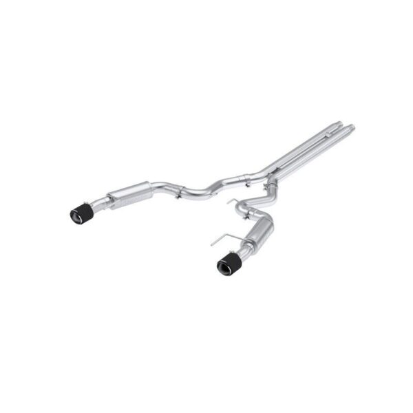 2024+ Mustang GT S650 MBRP Armor Pro Cat-Back Exhaust - Dual Split Rear With Carbon Tips