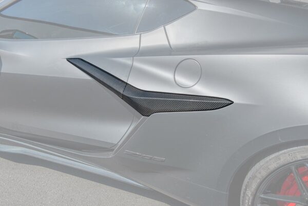 C8 Corvette Carbon Fiber Z06 Door Exterior Handle Garnish Cover