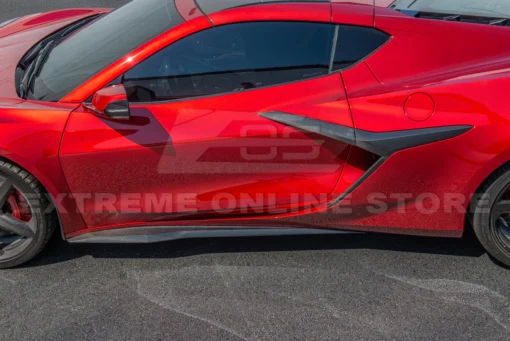 2020-24 C8 Corvette Z06 Carbon Fiber Side Skirts