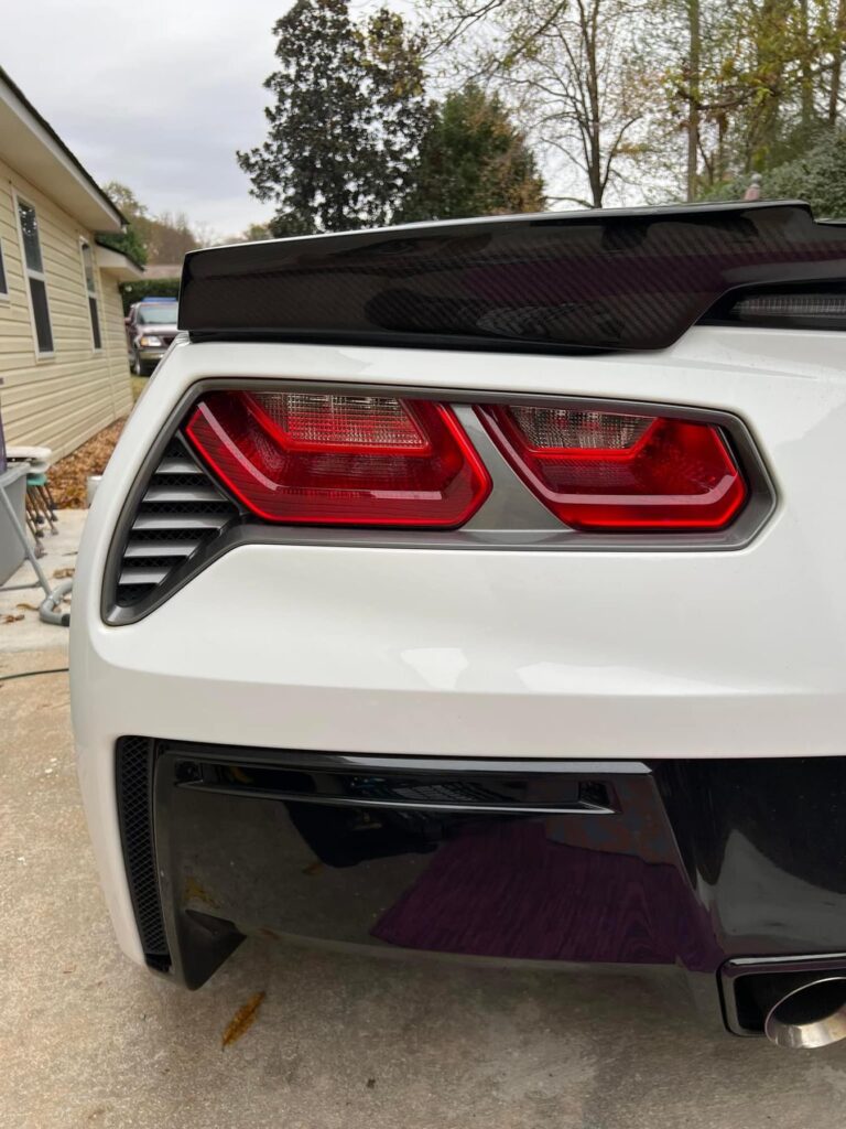 C8 Corvette C8 Smoked Rear Lights