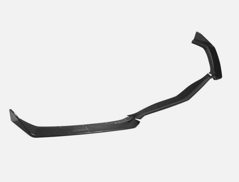 Second image of 2020-24 C8 Corvette Carbon Fiber 5VM Front Splitter Lip (3 Piece)